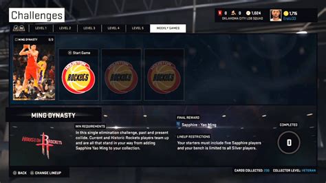 NBA 2K15 Sapphire Yao Ming YouTube