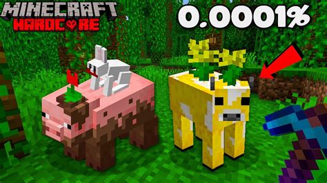 I Collected Every Rare Mob In Hours In Minecraft Hardcore Hindi