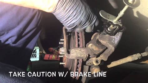 How To Replace Front Brake Pads Youtube