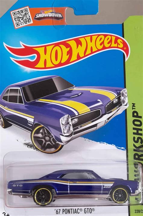 Hot Wheels Workshop 67 Pontiac GTO Universo Hot Wheels