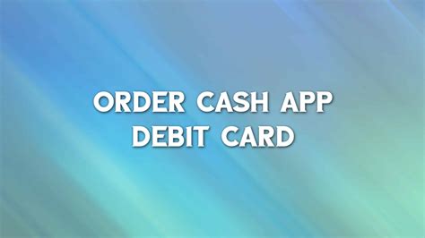 How To Order Cash App Debit Card | Get a New Free Card Sign Up