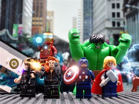 Marvel Superheroes in Lego: 2012 | Gray Cow