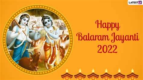 Festivals And Events News Greetings For Balarama Jayanti 2022 Share