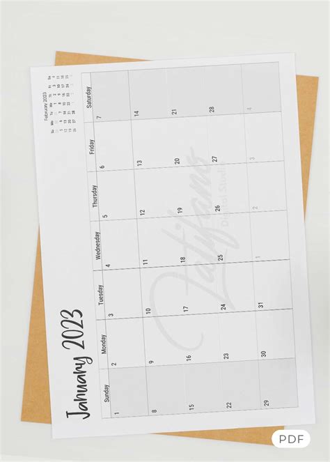 Blank Printable January Calendar Free Printables Coloring Pages