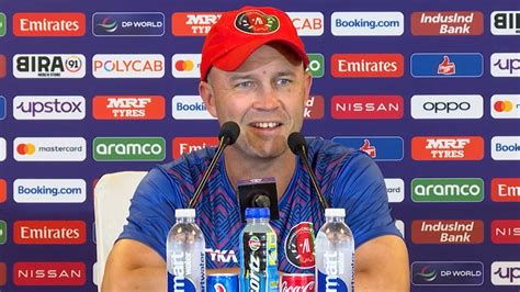 Jonathan Trott Post Match Press Conference Bangladesh V Afghanistan