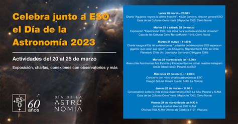 Día de la Astronomía 2023 ESO