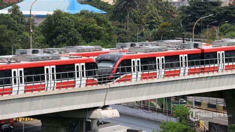 Pembangunan Lrt Jabodebek Sudah Persen Ditargetkan Beroperasi Pada