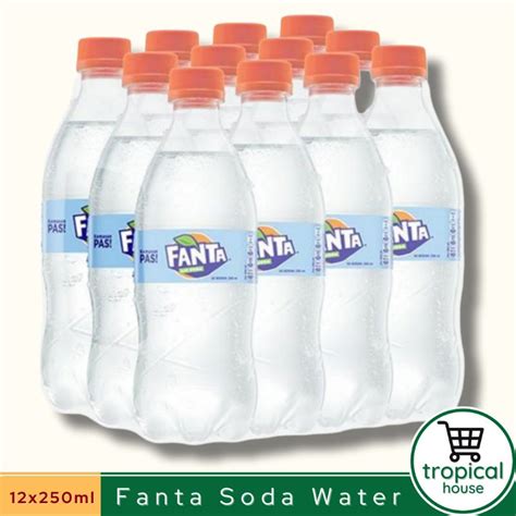 Jual Fanta Soda Water 250ml Isi 12 Botol Fanta Soda 250ml Shopee