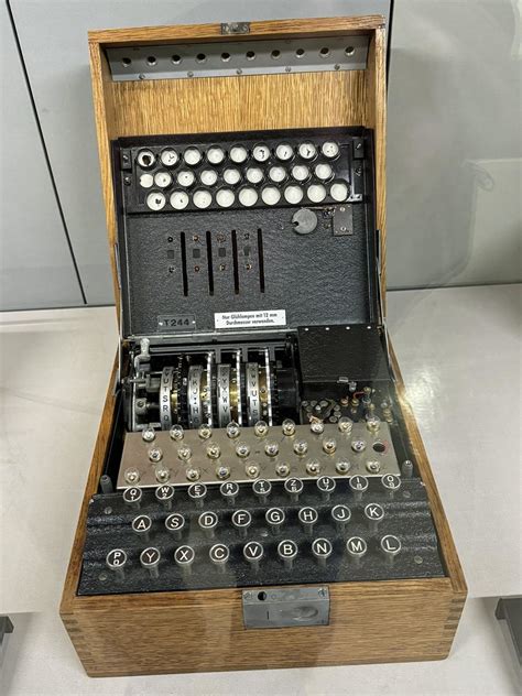 German Enigma Ww2 Cipher Machine Bletchley Park Museum Flickr