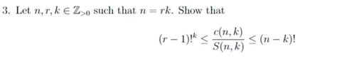 Solved c is the unsigned stirling number of first kind, s is | Chegg.com