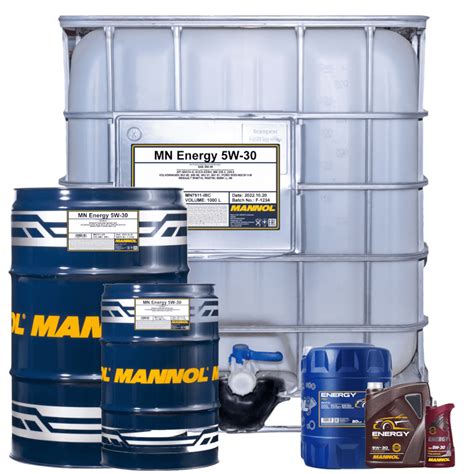 Mannol (7511) 5W30 A3/B4 Api Sn/Ch-4 **Fully Synthetic** - CMG Oils Direct