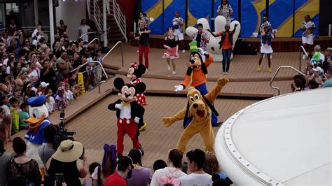 Disney Magic Mickey S Sail A Wave Party YouTube