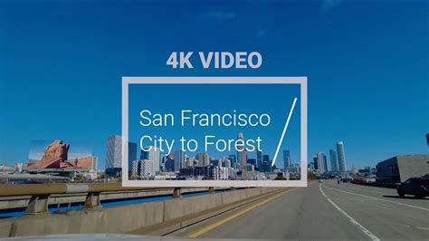 K From City To Forest San Francisco Highway Drive K Youtube