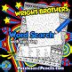 Wright Brothers Word Search Puzzle With Colouring Famous Inventors