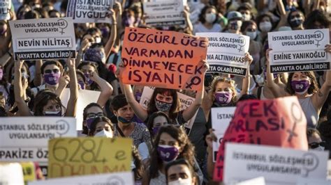 Thousands Protest Against Possible Withdrawal From İstanbul Convention