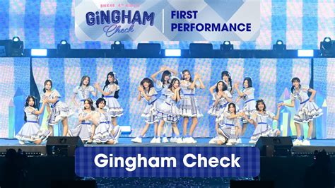 Gingham Checkfrom BNK48 Vs CGM48 Concert The Battle Of Idols BNK48