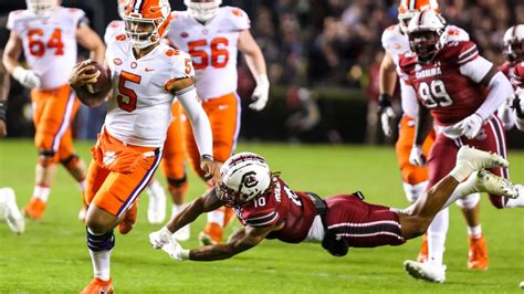 Clemson football vs. South Carolina game time announced