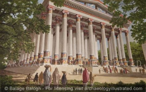 Ephesus The Temple Of Artemis One Of The Seven Wonders Of The Ancient