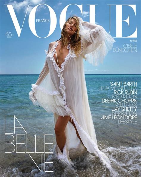 Gisele Bündchen Makes A Triumphant Return To The Cover Of French