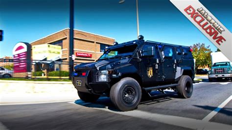 Inside the armored SWAT truck of the future