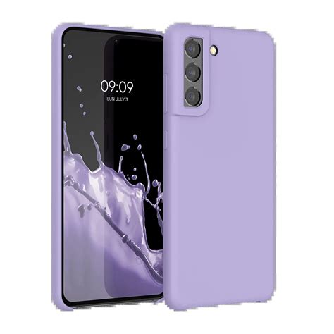 Silicone Samsung S21 FE Lavender Caseface