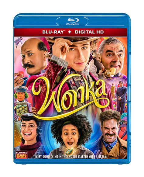 Wonka Blu Ray 2023 Region Free