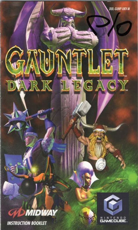 Gauntlet Dark Legacy 2000 Box Cover Art Mobygames