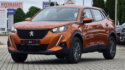 Peugeot 2008 Active Pack 12 Puretech 100 Fusion Orange Youtube