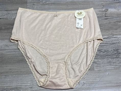 Vintage Wacoal Silky Soft Nude Nylon High Waist Brief Size Nwt Style Ebay