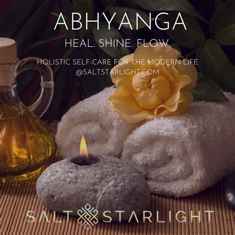 Craving Physical Touch Try Abhyanga Self Massage For The Ultimate S