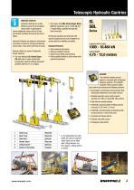 Sl Sbl Series Telescopic Hydraulic Gantries Enerpac Pdf Catalogs