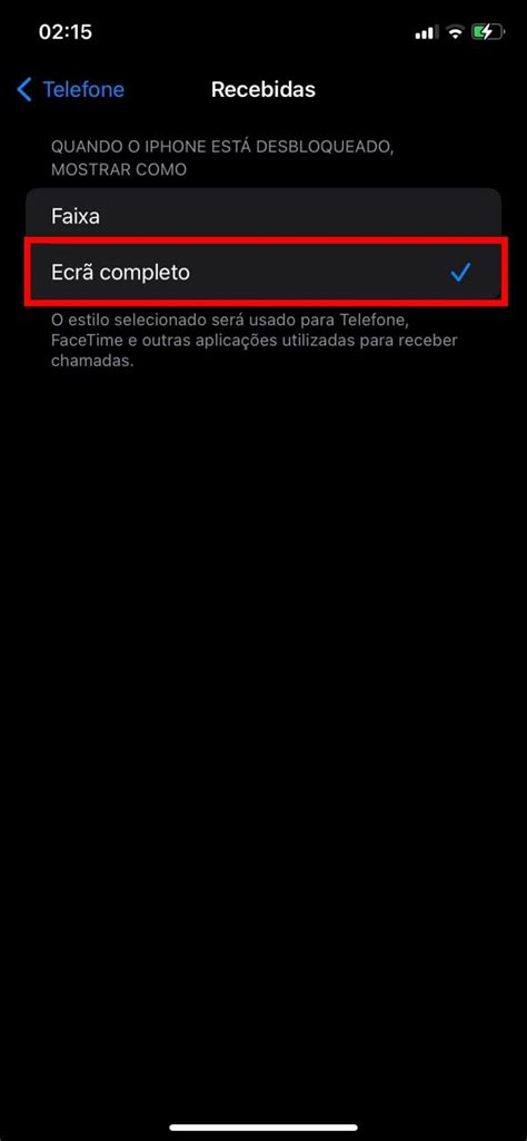 Dica Como Voltar S Chamadas Recebidas Em Ecr Inteiro No Iphone