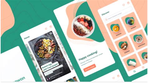 Pawon - Indonesian recipe ideas - UI Design | Figma