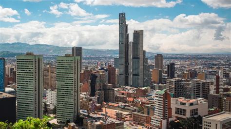 Buildings And Skyscrapers In Bogota Colombia Image Free Stock Photo