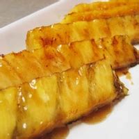 Grilled Pineapple Spears With Brown Sugar Glaze Recipe