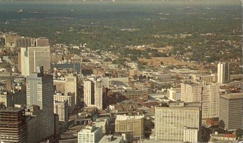 Aerial View Of Downtown Atlanta, GA