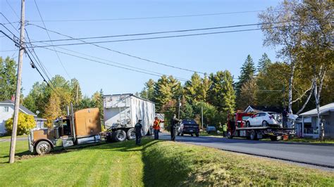 Collision sur la route 204 à Saint Georges