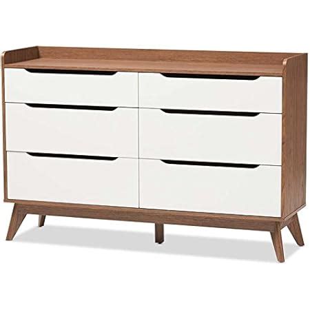 Amazon Bowery Hill Mid Century Modern Wood Drawer Double Dresser