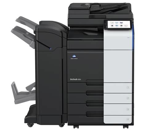 Konica Minolta Bizhub I Black White Multifunction Copier Printer