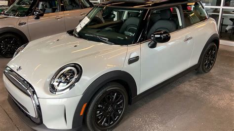 2022 White Silver Mini Cooper 2 Door Hardtop Youtube