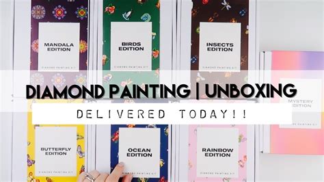 Diamond Painting Unboxing New Designs Paintgem Mini Kits Youtube