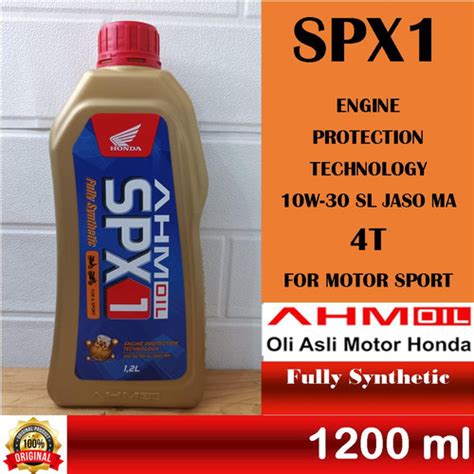 Promo Oli Spx Liter Original Honda Untuk Motor Cbr