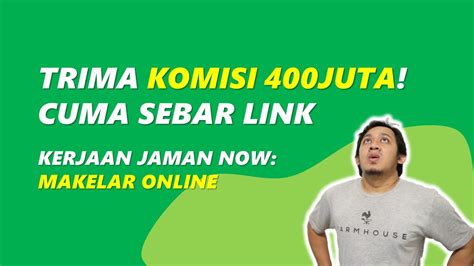 Bisnis Online Tanpa Modal 2020 Cuma Sebar Link Affiliate Trima Komisi