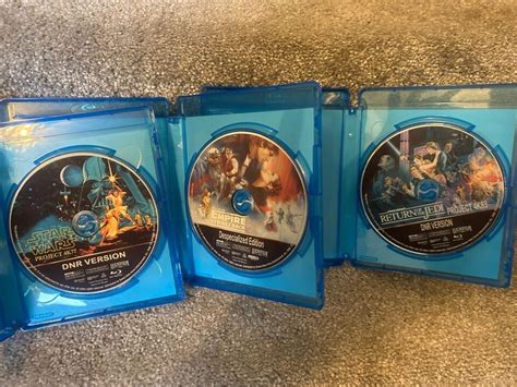 Star Wars Original Theatrical Trilogy Blu Ray Versions P