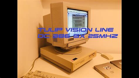 386 Sx 25mhz Tulip Vision Line Dc Retro Vintage Computer And Commodore