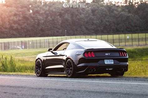 2020 Ford Mustang With 19x11 26 Apex Sm 10 And 305 30R19 Michelin Pilot