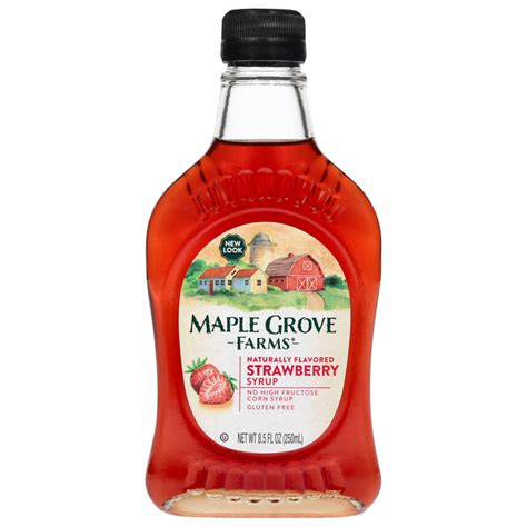 Save On Maple Grove Farms Syrup Strawberry Order Online Delivery Giant