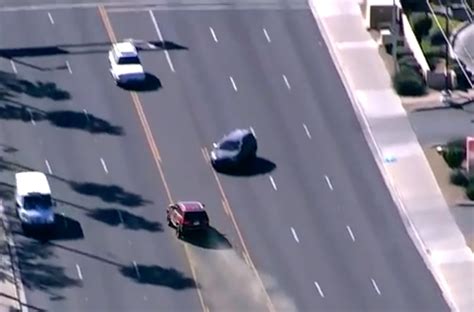 Watch Dramatic High Speed Police Chase Ends In Insane Head On Collision