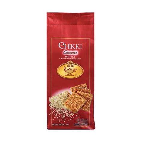 Buy Online Deep Sesame Chikki Bar 3 5 Oz 100 Gm Kesar Grocery