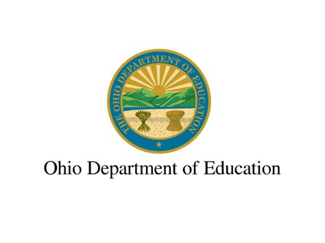 Ohio Departament Of Education Logo Png Transparent And Svg Vector